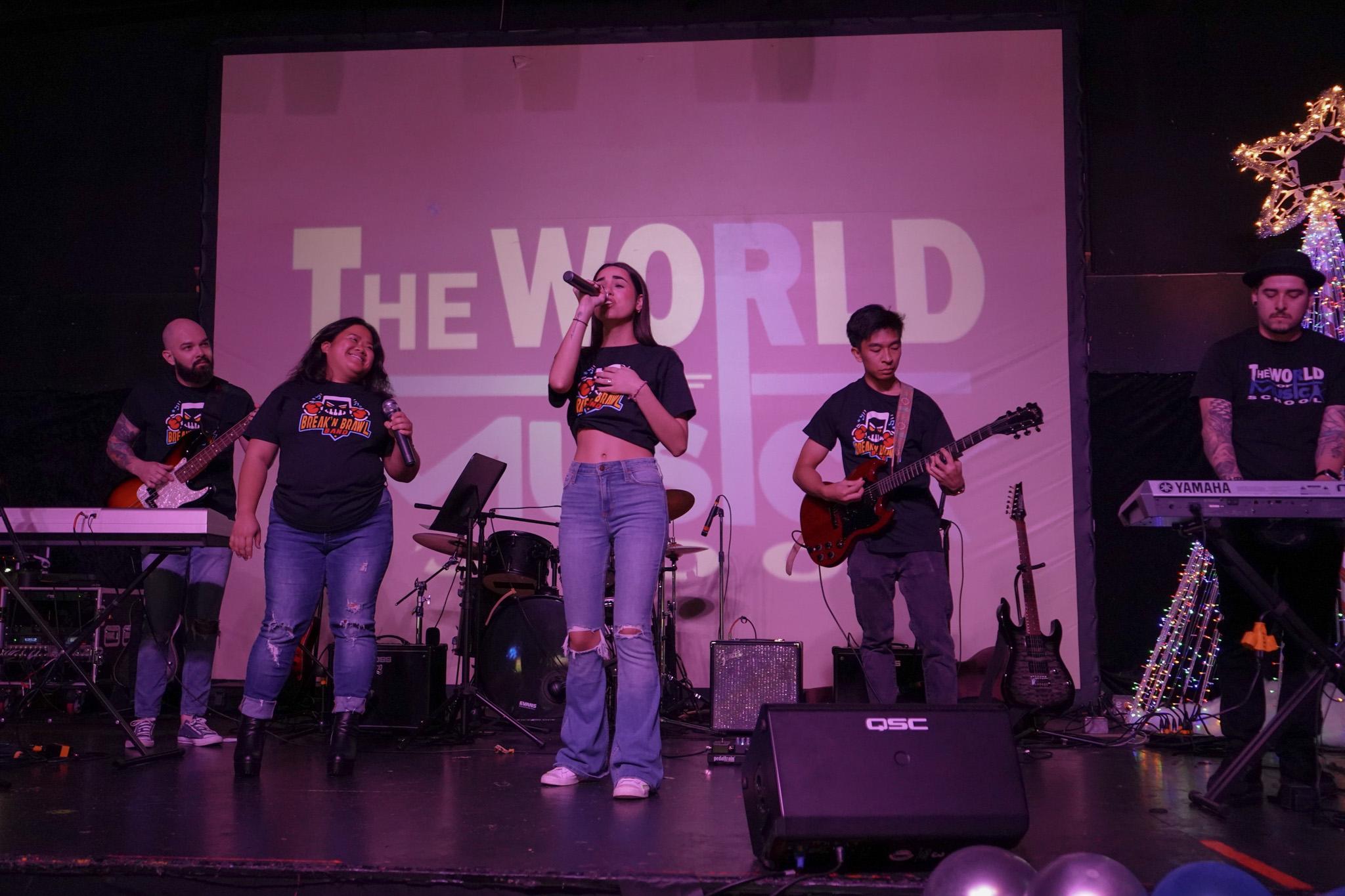 The World of Music School live performance