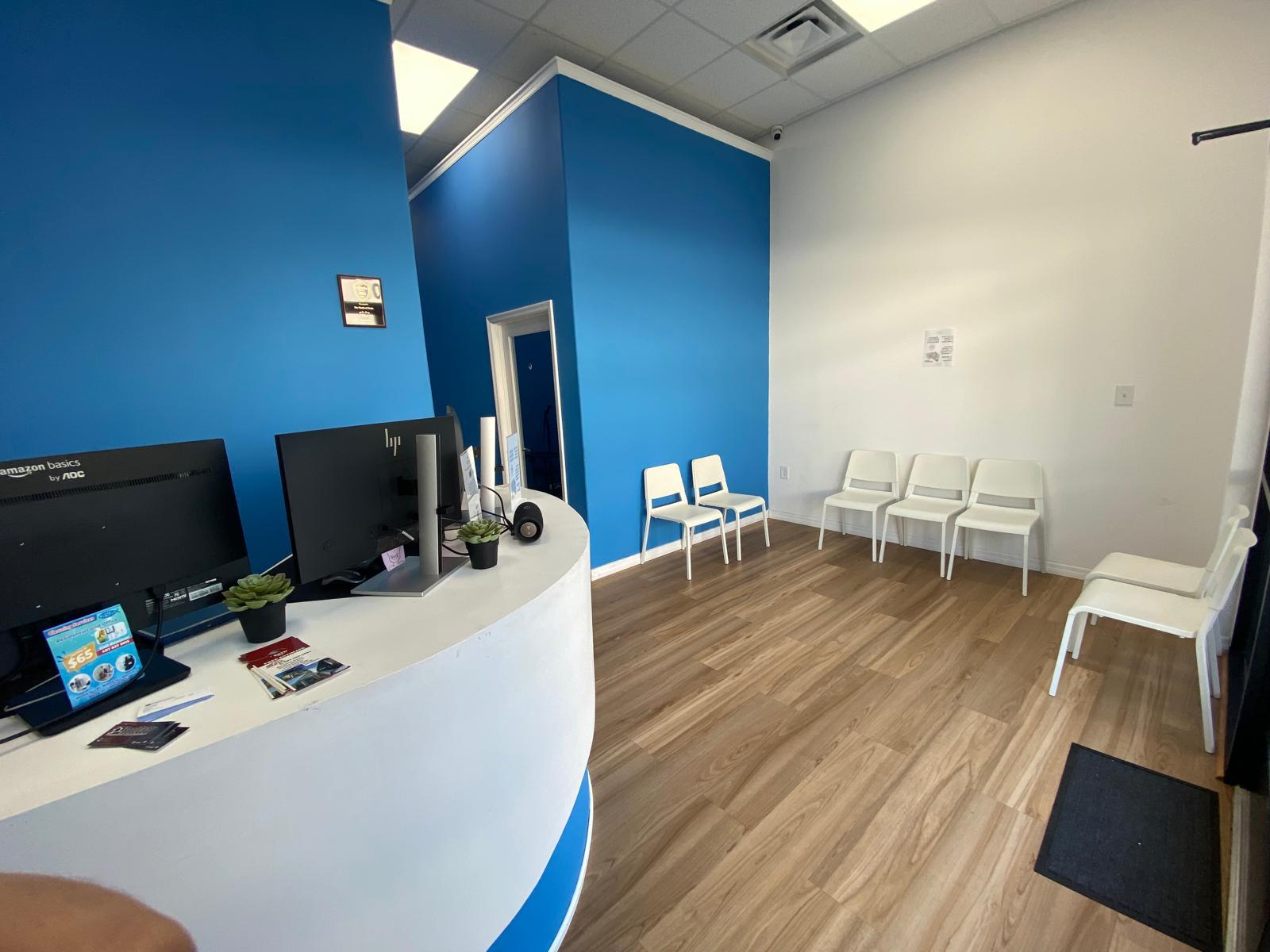 The World of Music School Narcoossee — reception and waiting area