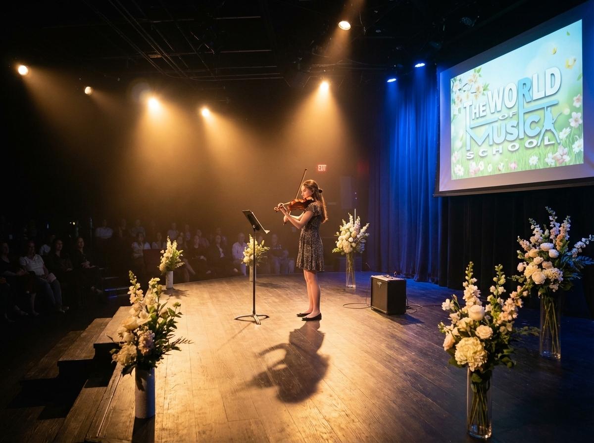 Spring Recital at the Black Box Theater