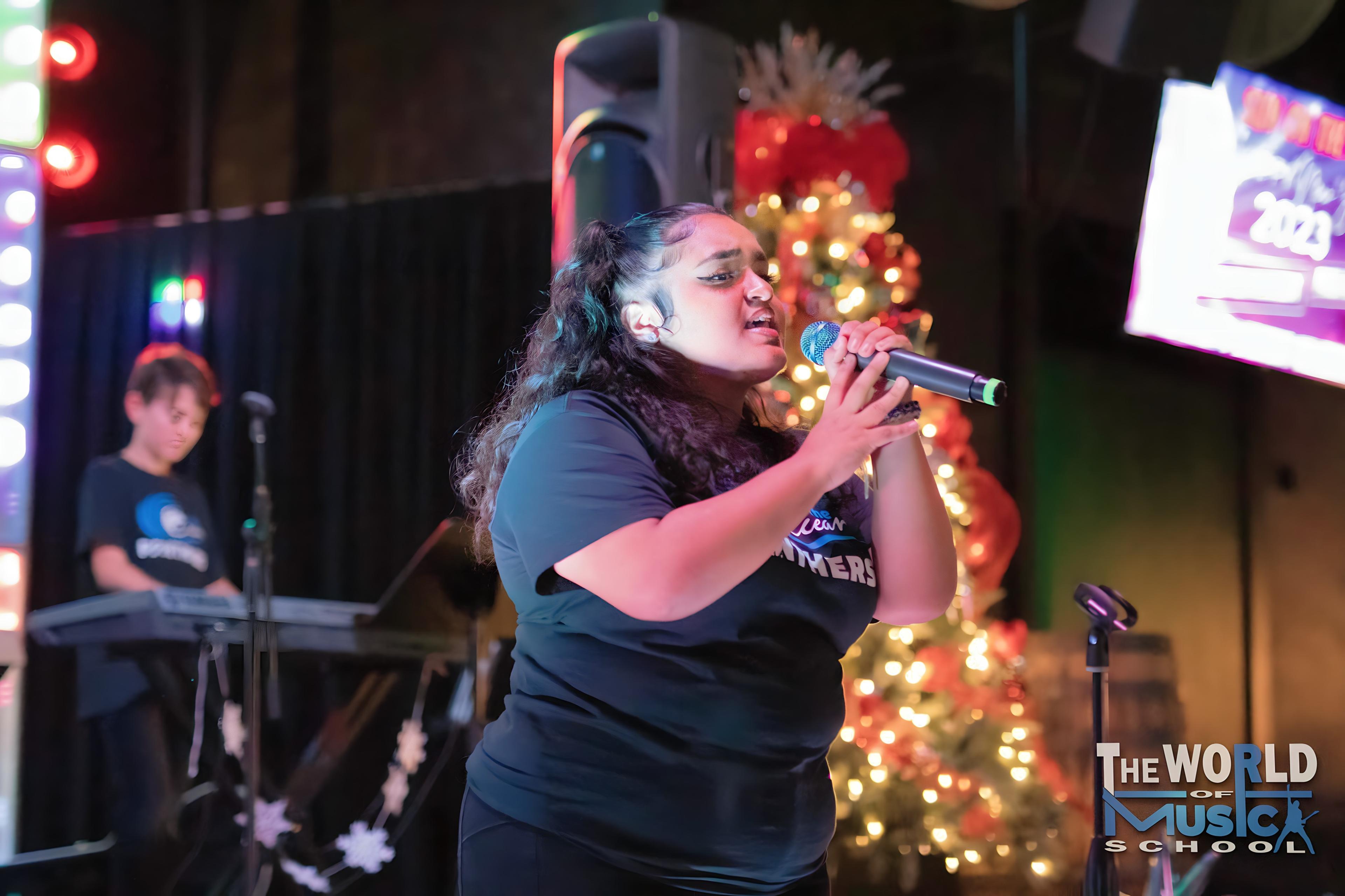 Vocals lessons at The World of Music School