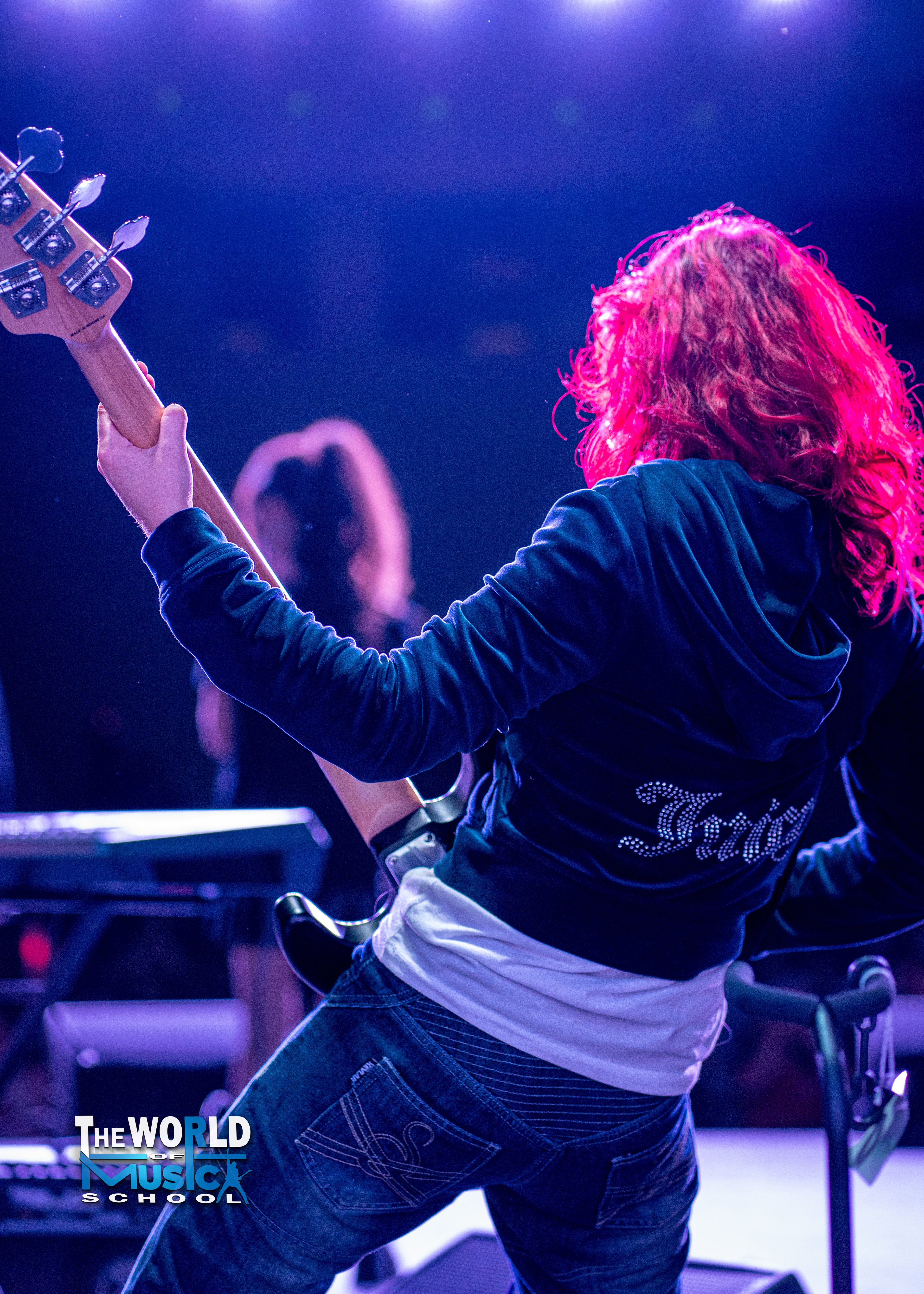 Bass lessons at The World of Music School